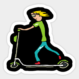 E-Scooter Electric Scooter Sticker